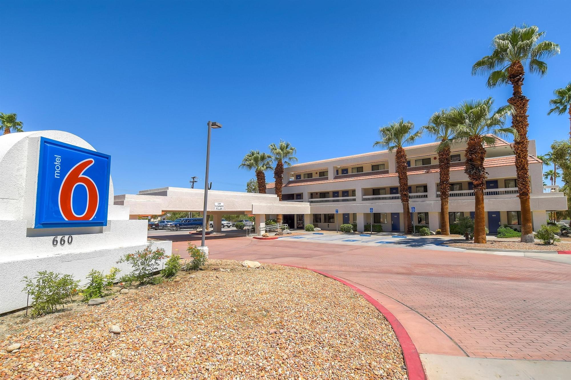 Motel 6-Palm Springs, Ca - Downtown Ngoại thất bức ảnh