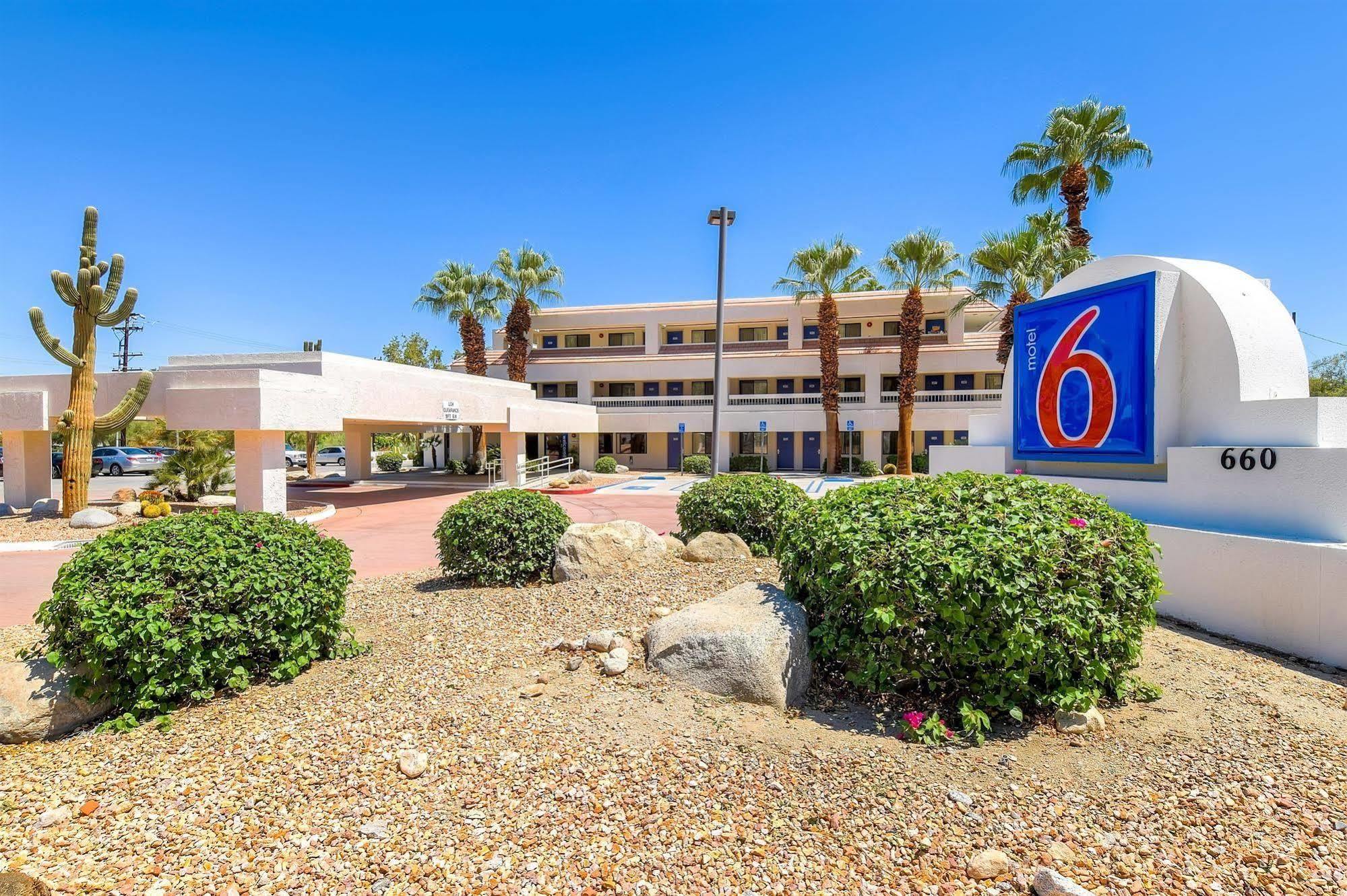 Motel 6-Palm Springs, Ca - Downtown Ngoại thất bức ảnh
